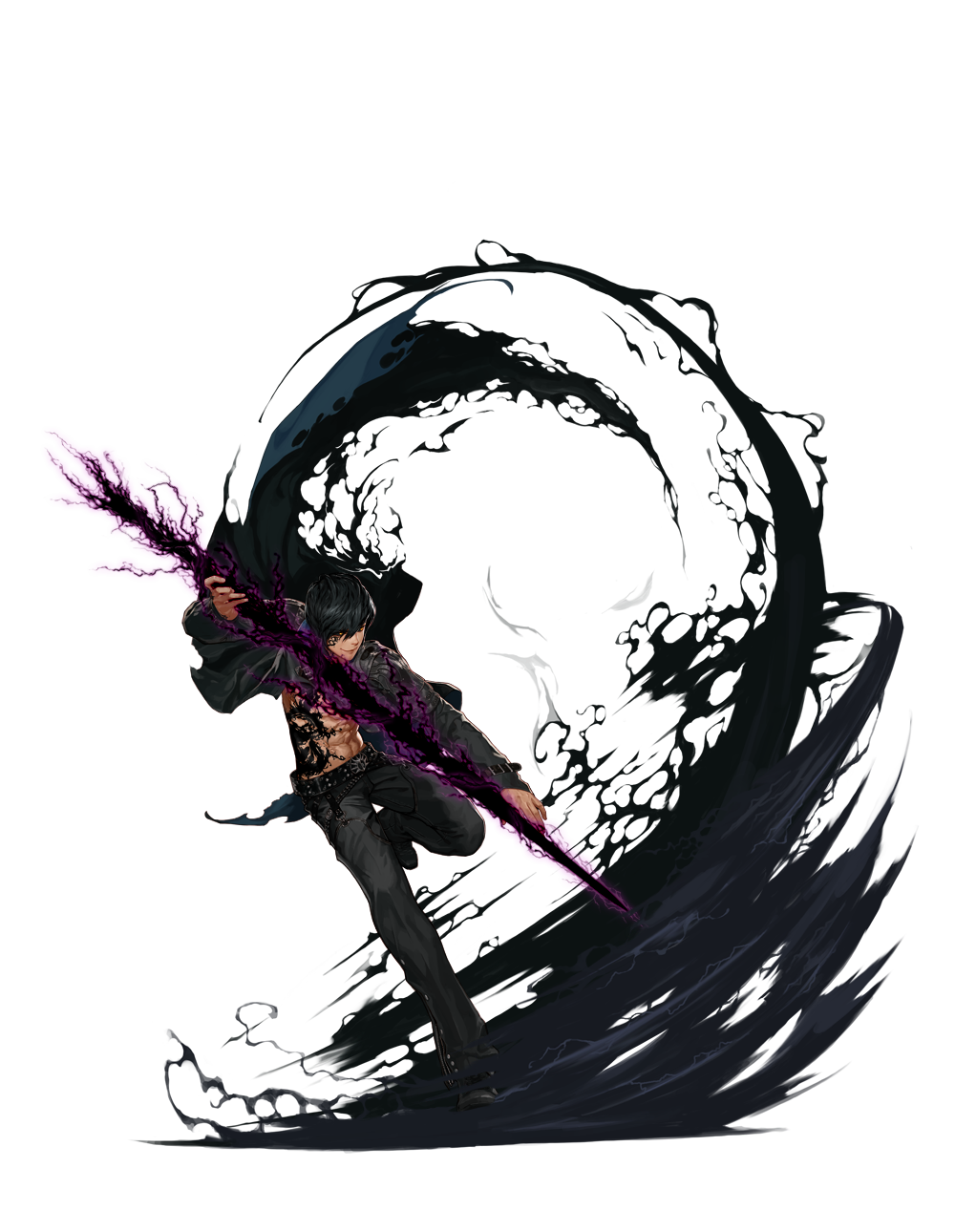 幽影夜神.png (1000×1290)-花瓣网