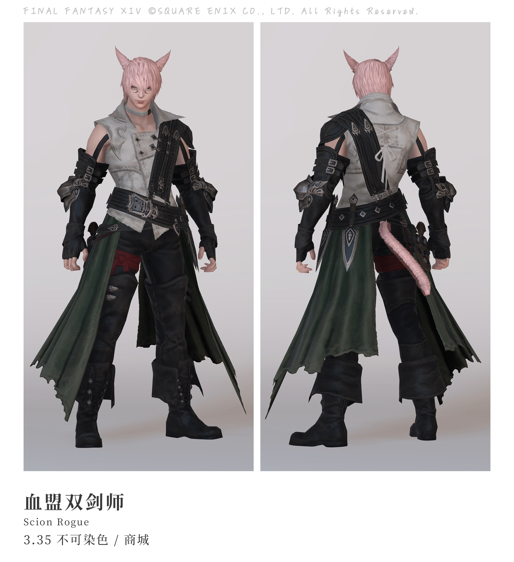 血盟双剑师套装 - 最终幻想XIV中文维基 - 灰机wiki - 北京嘉闻杰诺网络科技有限公司