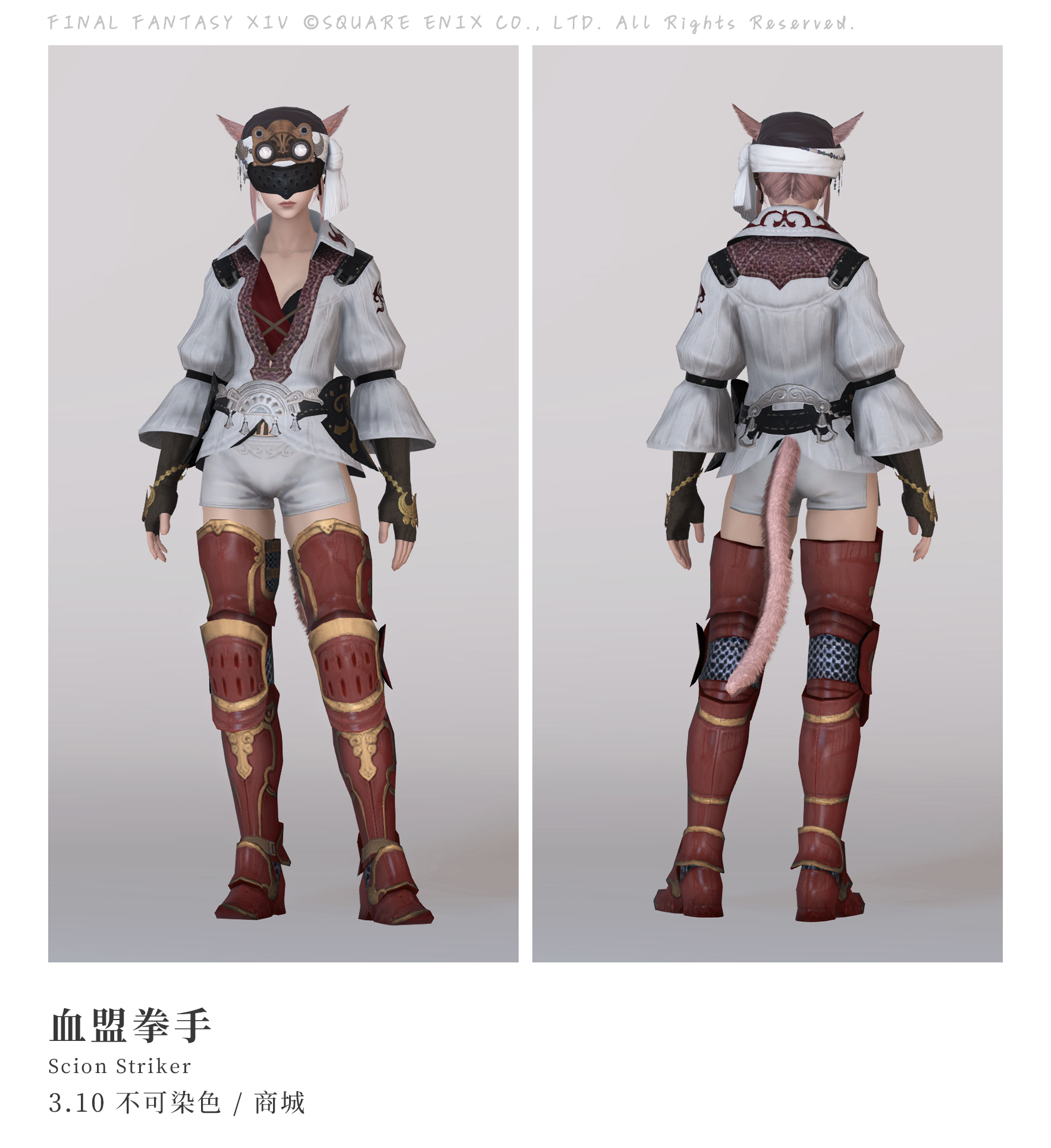 血盟拳手套装 - 最终幻想XIV中文维基 - 灰机wiki - 北京嘉闻杰诺网络科技有限公司