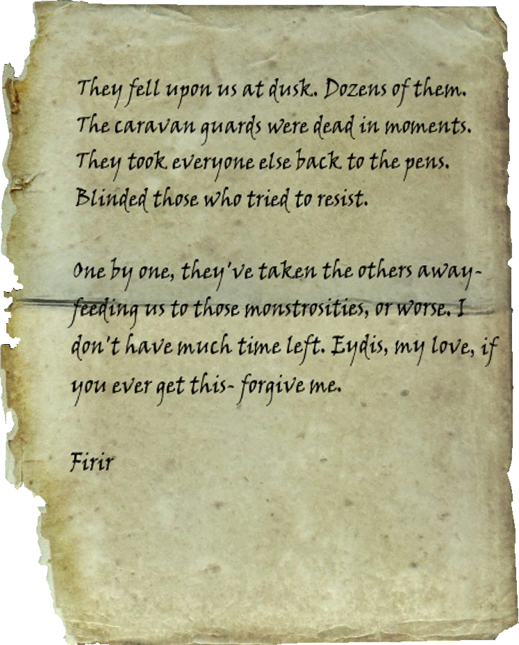 Torn Note - 上古卷轴 - 灰机wiki - 北京嘉闻杰诺网络科技有限公司